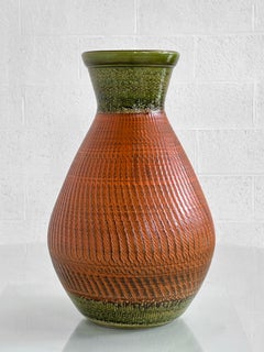 1960s West Germany Handmade Ceramic Vase