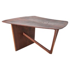1960s Wharton Esherick Attributed Desk in American Black Walnut 58x39