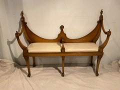 1960s Whimsical Bench