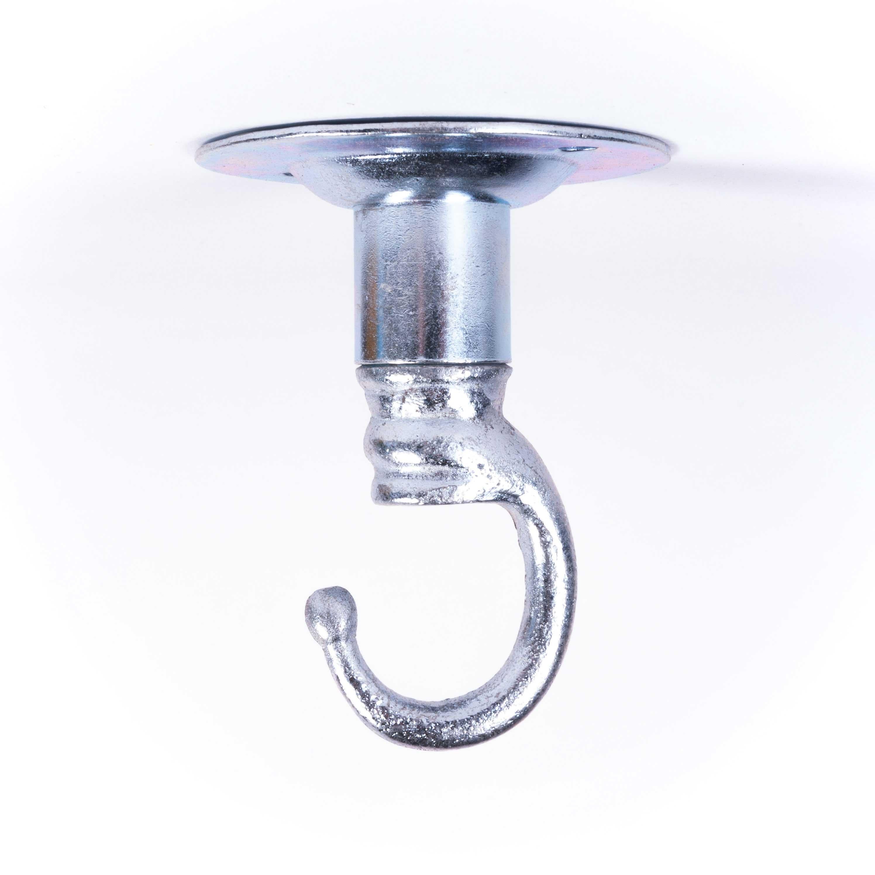 Lampe pendante industrielle en fonte blanche et émail des années 1960 en vente 5