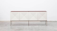 1960s White Mahogany Antoine Philippon/Jacqueline Lecoq Sideboard 'E'