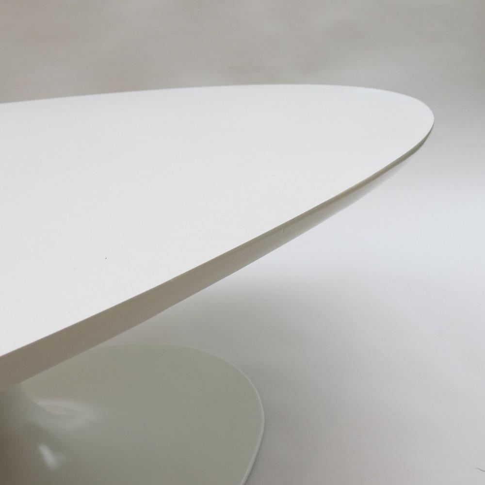 1960s White Oval Tulip Coffee Table By Maurice Burke For Arkana Uk 6