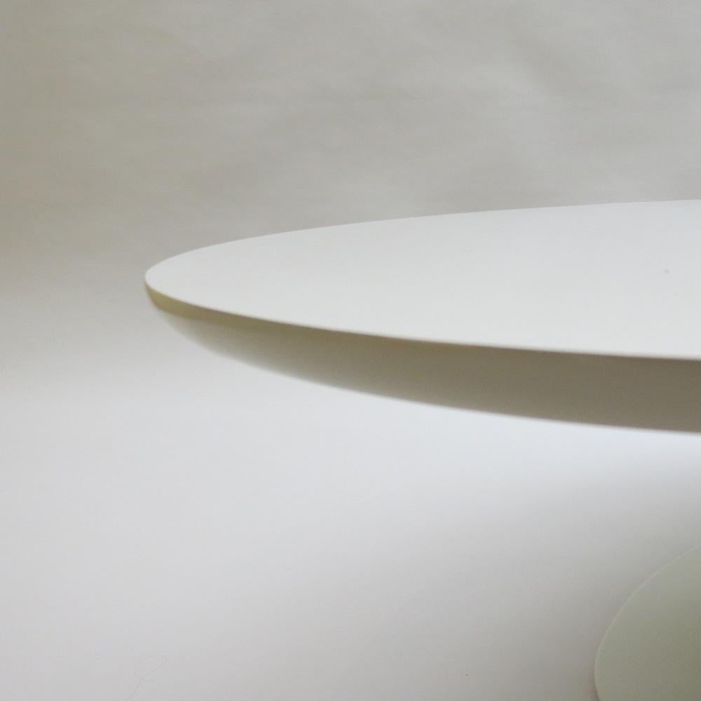 1960s White Oval Tulip Coffee Table By Maurice Burke For Arkana Uk 7