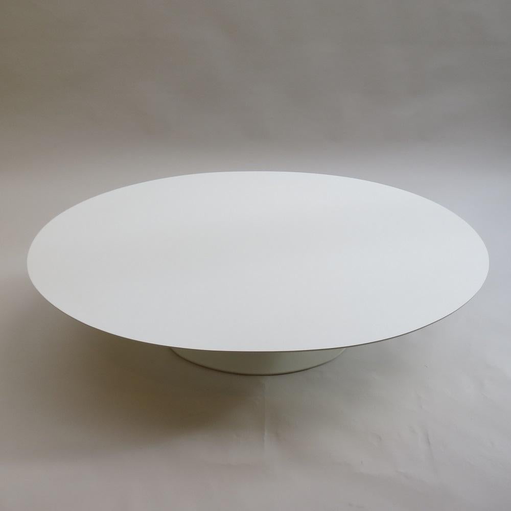 1960s White Oval Tulip Coffee Table By Maurice Burke For Arkana Uk 2