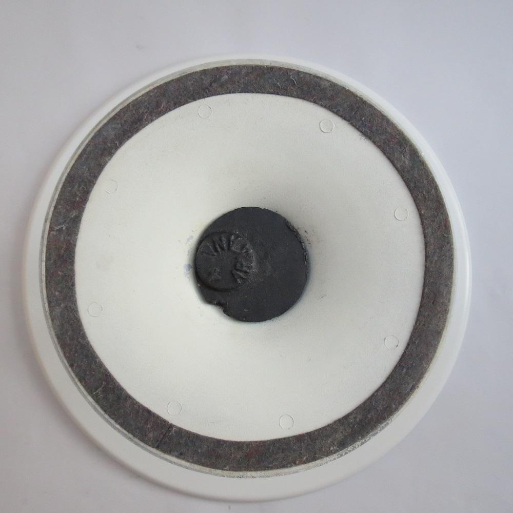 Mesa de centro Tulipán blanco de los años 60 por Maurice Burke para Arkana 75 en venta 2