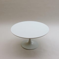 1960s White Tulip Coffee Table by Maurice Burke for Arkana B