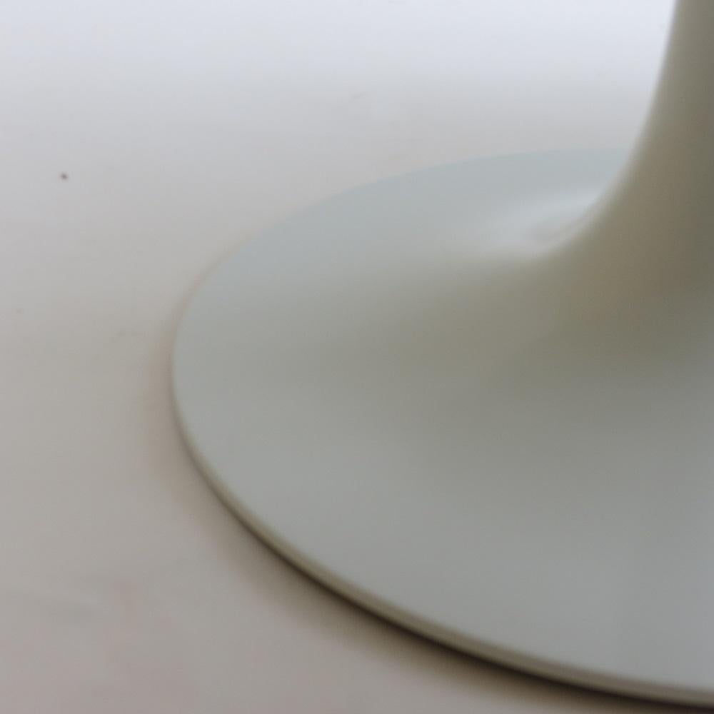 Mid-Century Modern 1960s White Tulip Coffee Table by Maurice Burke for Arkana B