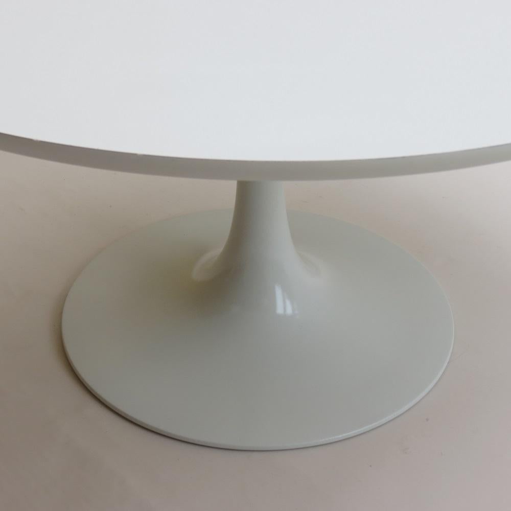 English 1960s White Tulip Coffee Table by Maurice Burke for Arkana B