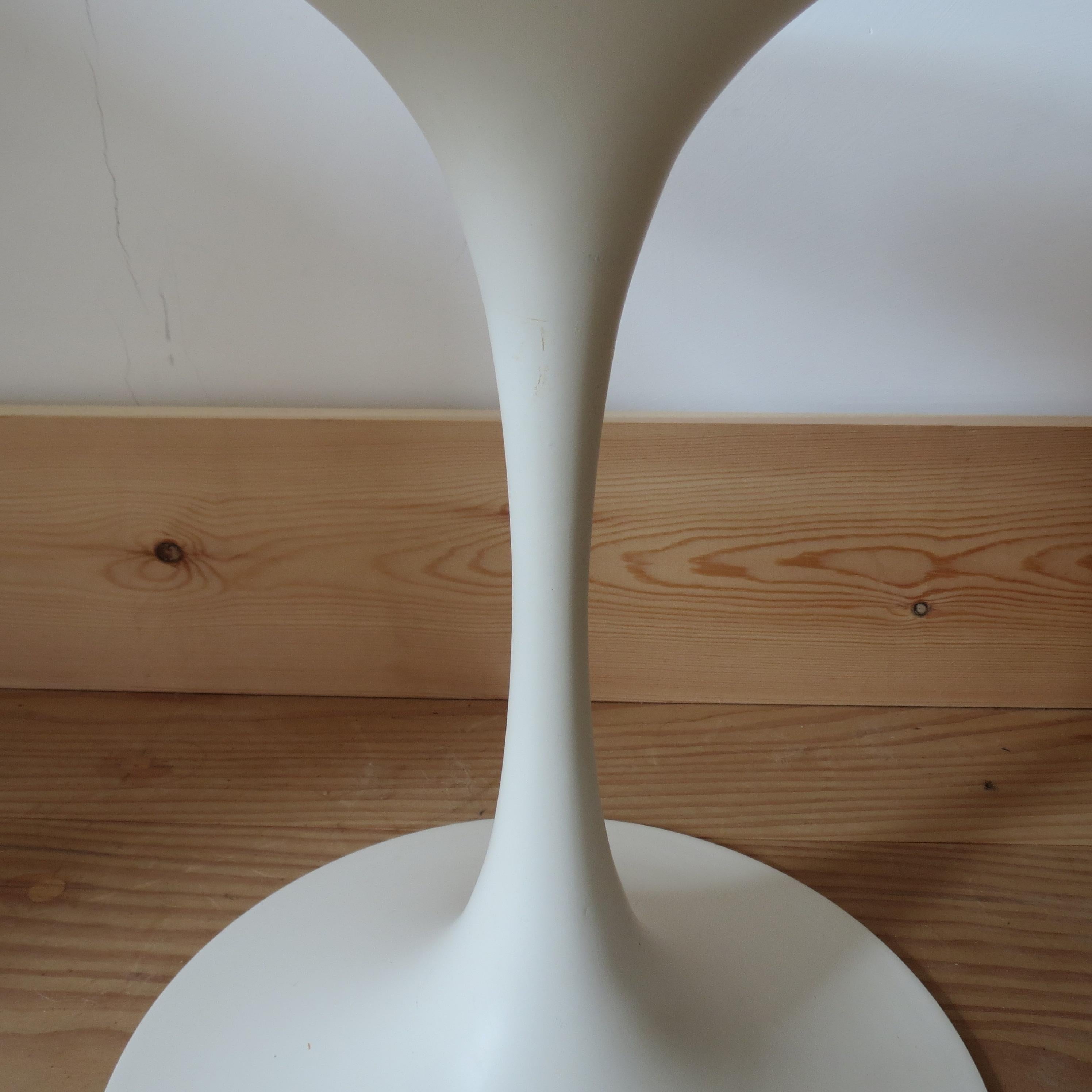 20th Century 1960s White Tulip Side Table Designed by Maurice Burke for Arkana, Bath, UK