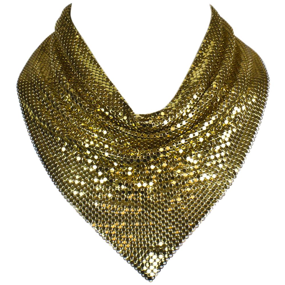 Elsa Peretti 18k Gold Mesh Scarf Necklace – Greenleaf & Crosby