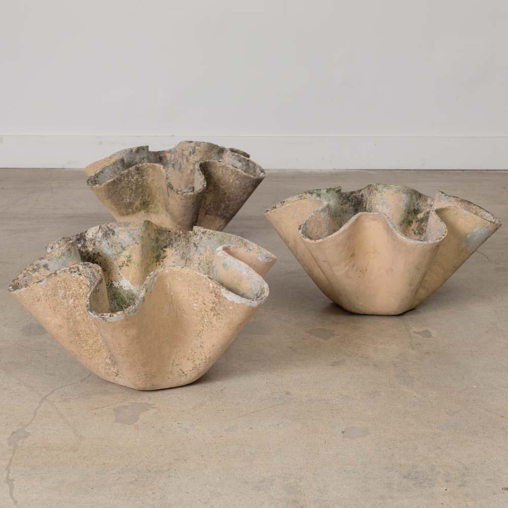 Mid-20th Century 1960's Willy Guhl Clam Shell Planter For Sale