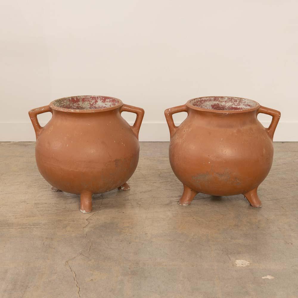 1960's Willy Guhl Concrete Cauldron Planter For Sale 2