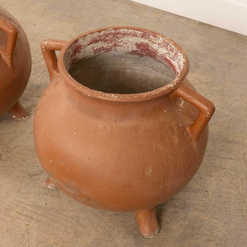 1960's Willy Guhl Concrete Cauldron Planter For Sale 3