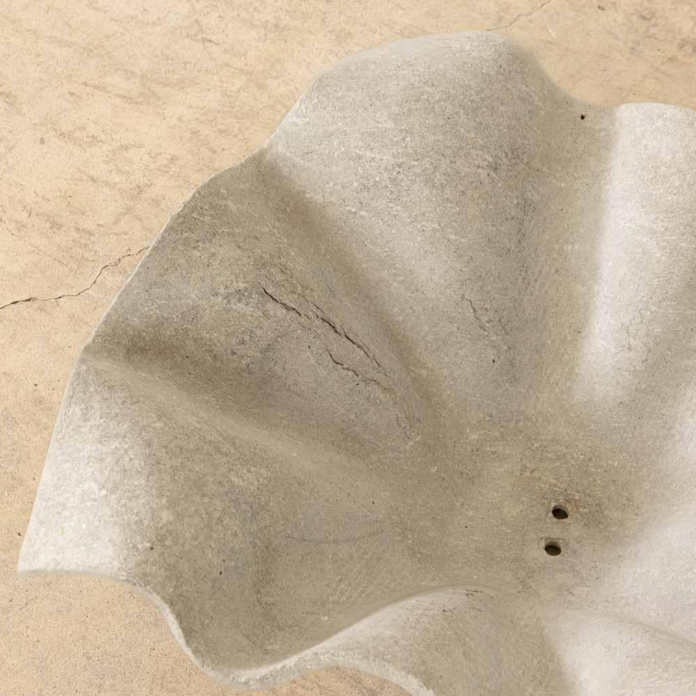 Jardinera de pañuelo de hormigón Willy Guhl, años 60 en venta 2