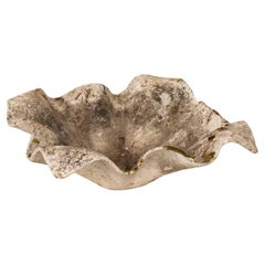 1960's Willy Guhl Concrete Handkerchief Planter