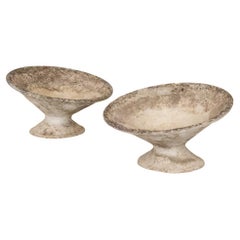 Saucière jardinière en béton Willy Guhl des années 1960