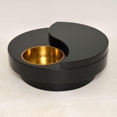 1960's Willy Rizzo Yin Yang Coffee Table