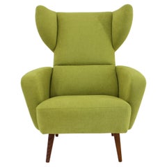 Used 1960s Wing Chair, Czechoslovakia 