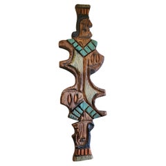 1960s WITCO Vintage Decorative Wall Sculpture Possibly Of The Jack Of Spades