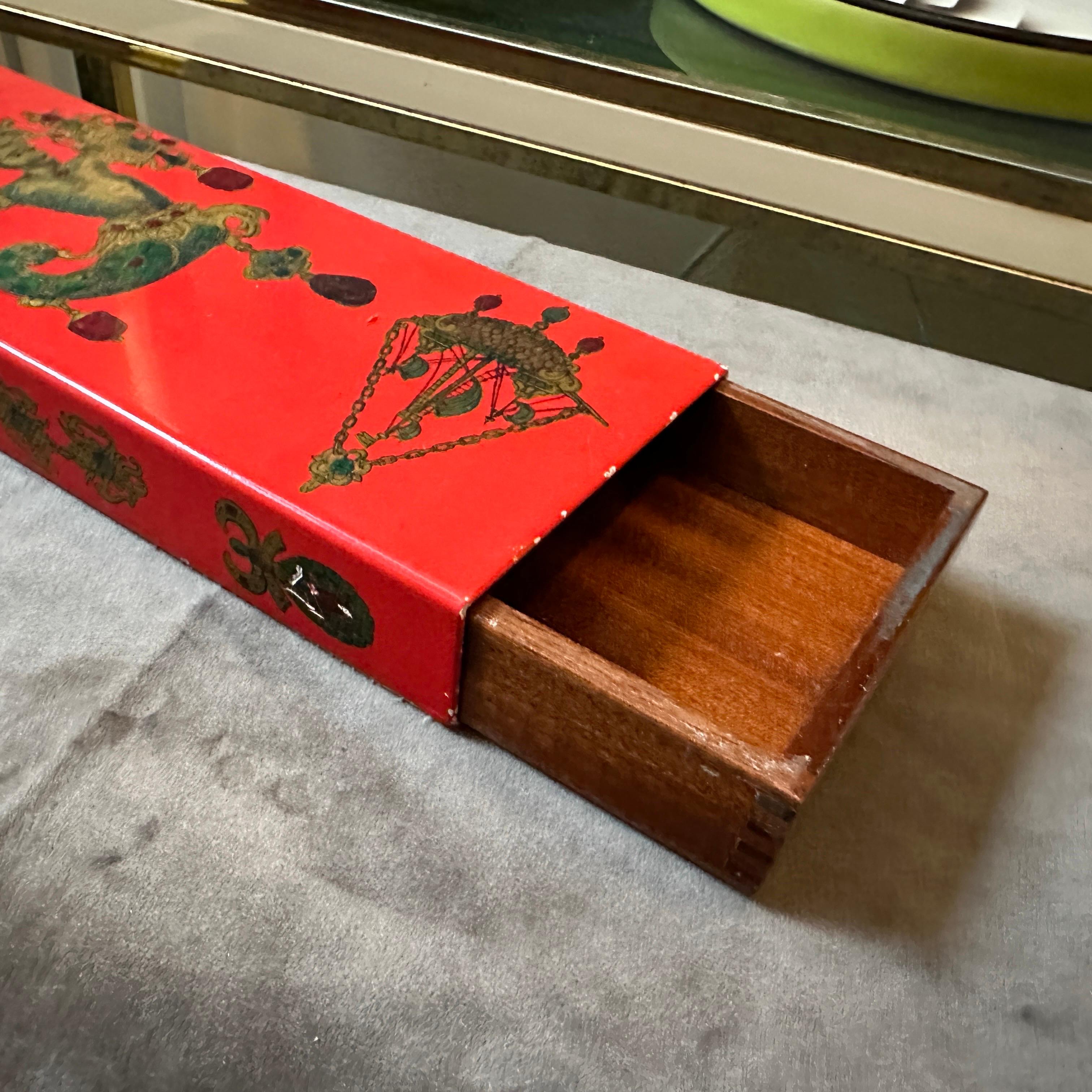 Joyero italiano de madera y metal de los años 60 de Galbiati Milano en venta 2