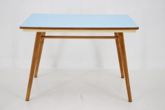 1960s, Wood and Umakart Dining Table by Nový Domov, Czechoslovakia