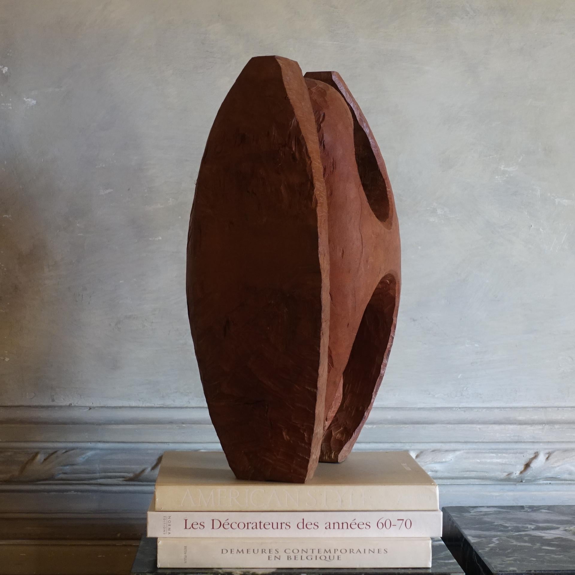 Balcanico Scultura in Wood del 1960 di Dragoljub Milosevic