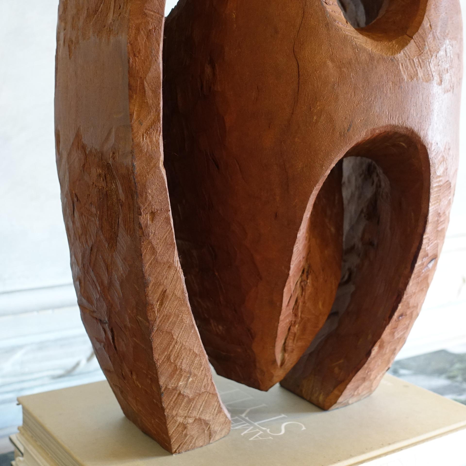 Scultura in Wood del 1960 di Dragoljub Milosevic In condizioni buone a Firenze, IT