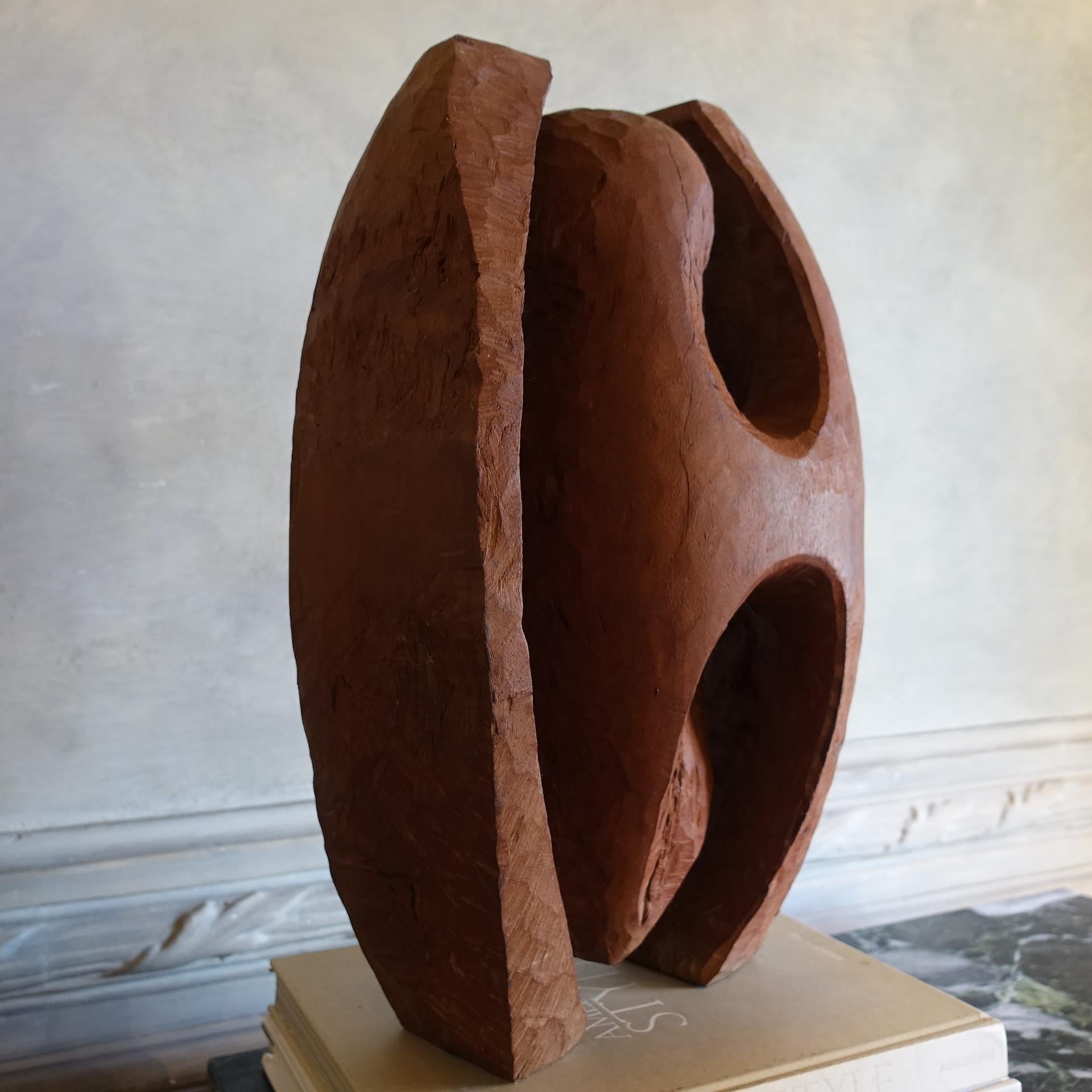 Metà XX secolo Scultura in Wood del 1960 di Dragoljub Milosevic
