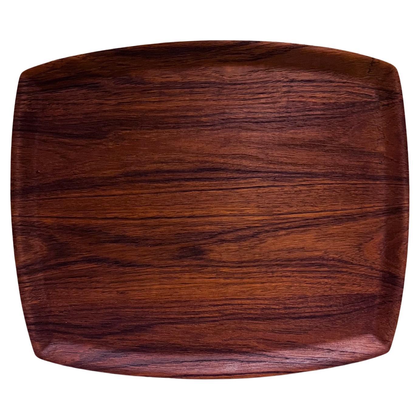 1960s Wood Teak Tray from Sweden Style Jens Quistgaard
