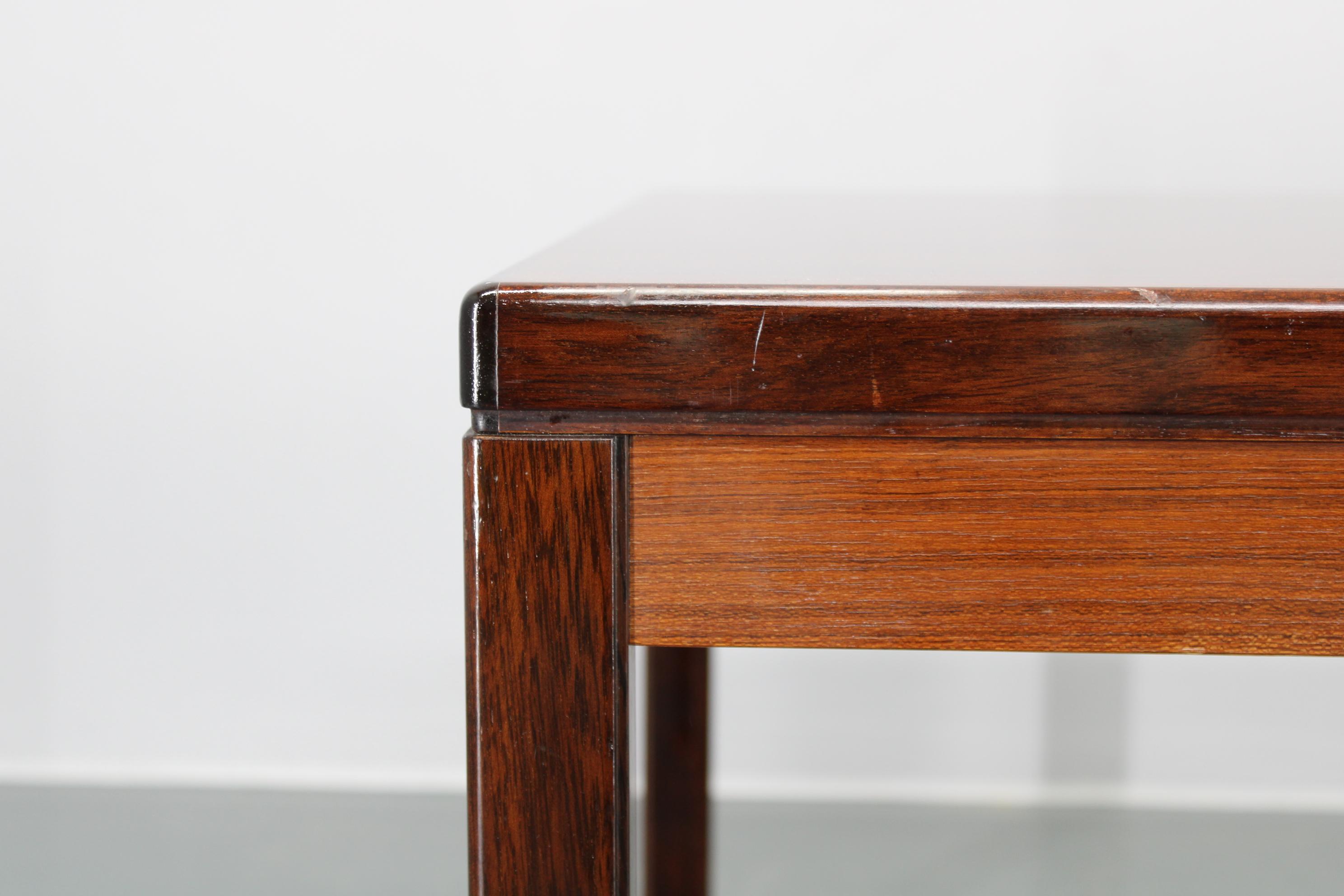 Mid-Century Modern Table basse en bois des années 1960, Danemark en vente