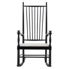 1960s Wooden Rocking Chair, Denmark