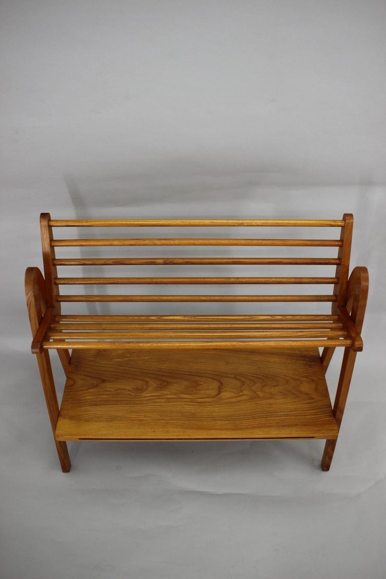 1960s Wooden Shoe Rack, Czechoslovakia For Sale at 1stDibs