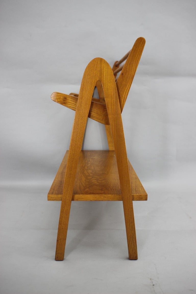 1960s Wooden Shoe Rack, Czechoslovakia For Sale at 1stDibs