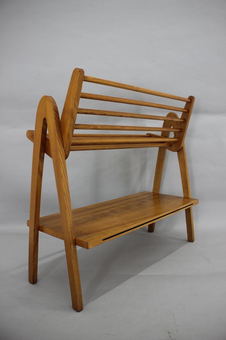 1960s Wooden Shoe Rack, Czechoslovakia For Sale at 1stDibs