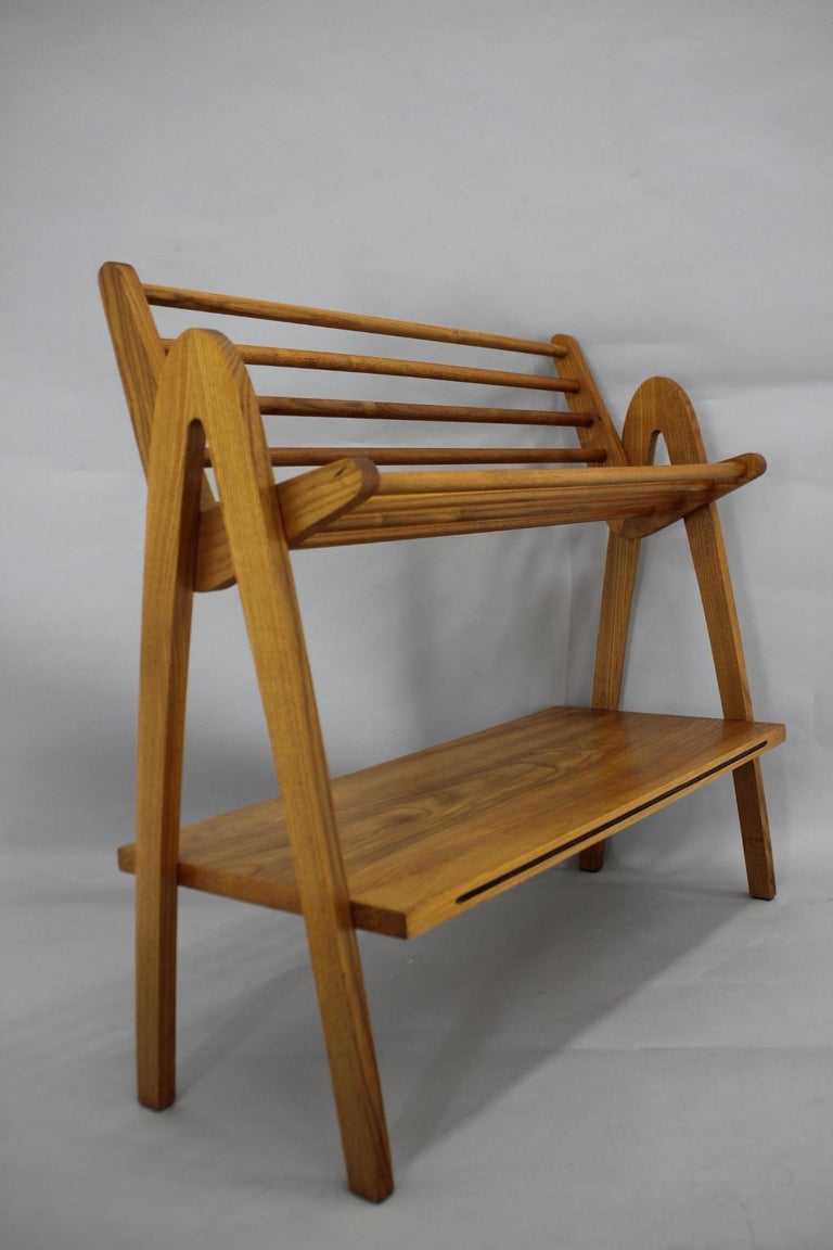 1960s Wooden Shoe Rack, Czechoslovakia For Sale at 1stDibs