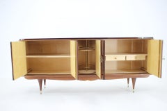 1960s Wooden Sideboard in High Gloss Finish, Italy