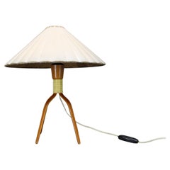 1960s Wooden Table Lamp, Czechoslovakia