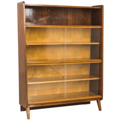 1960s Wooden Vitrine by Tatra