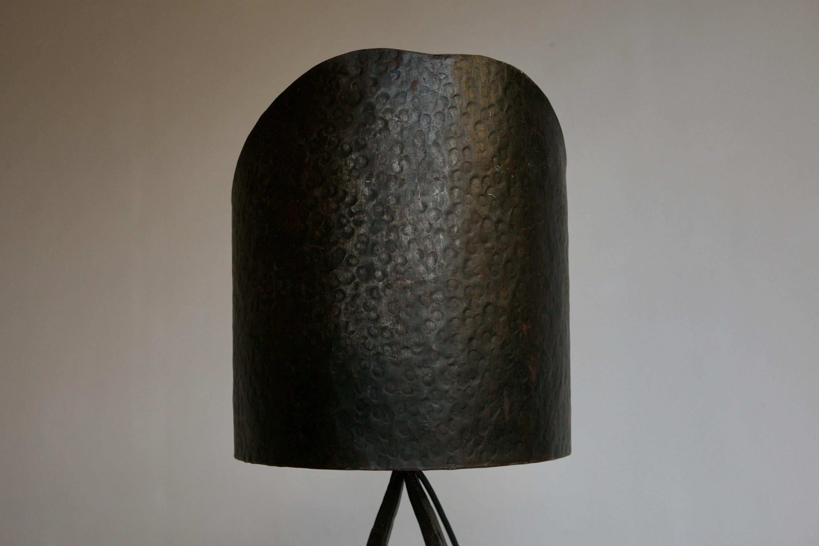 Mid-Century Modern 1960's Wrought Iron Table Lamp