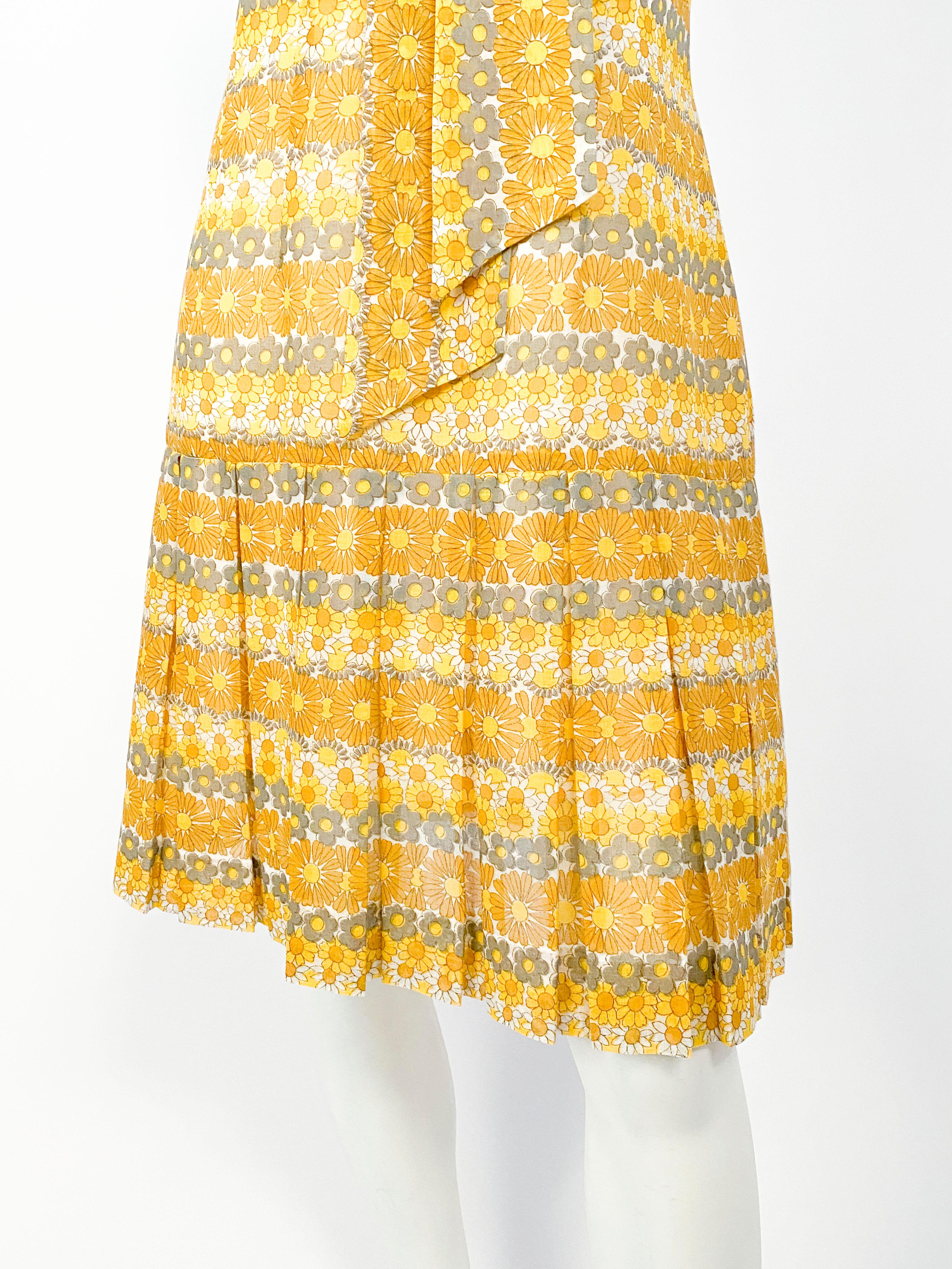 yellow daisy dress