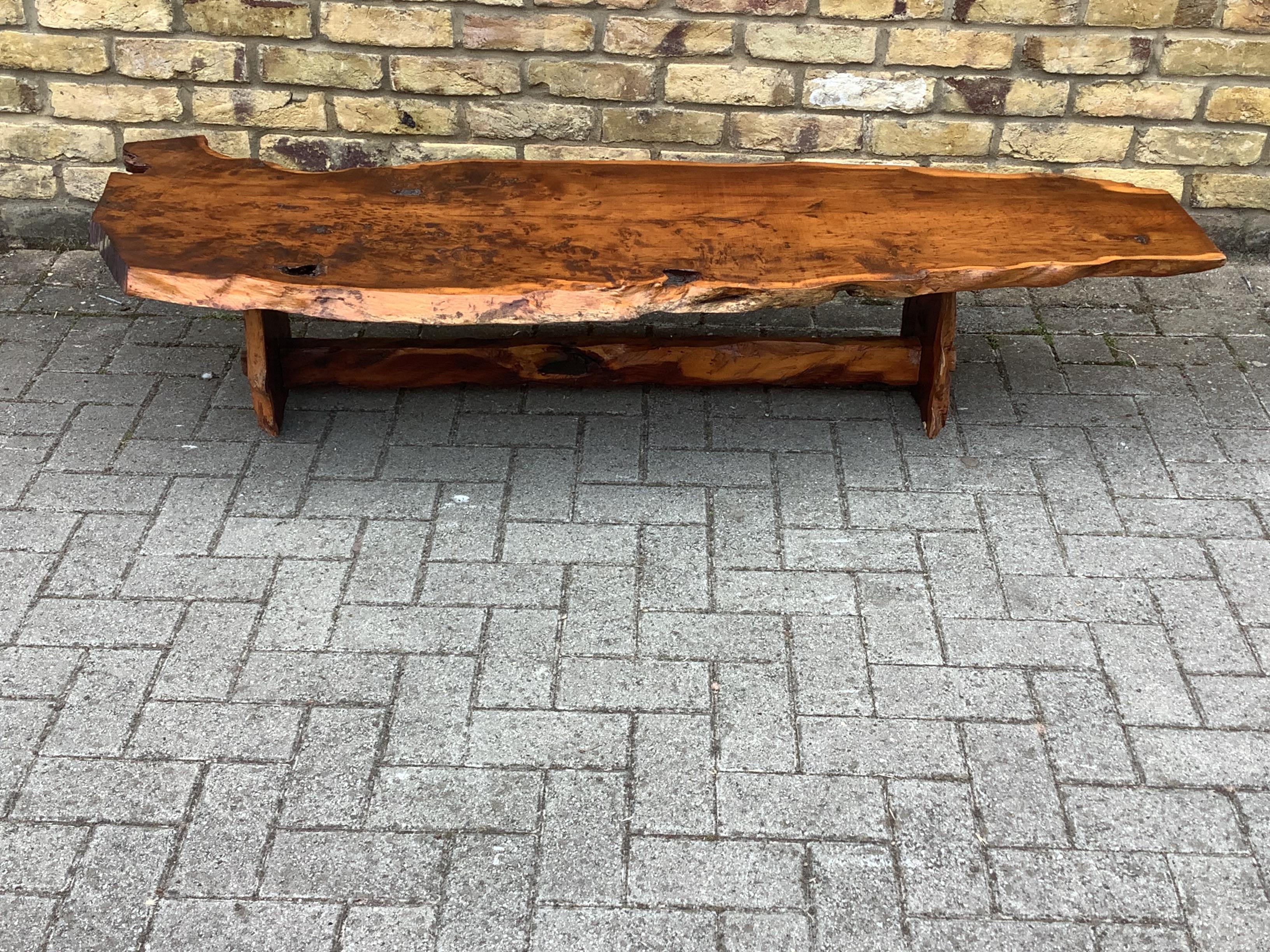 1960's Yew coffee table  1