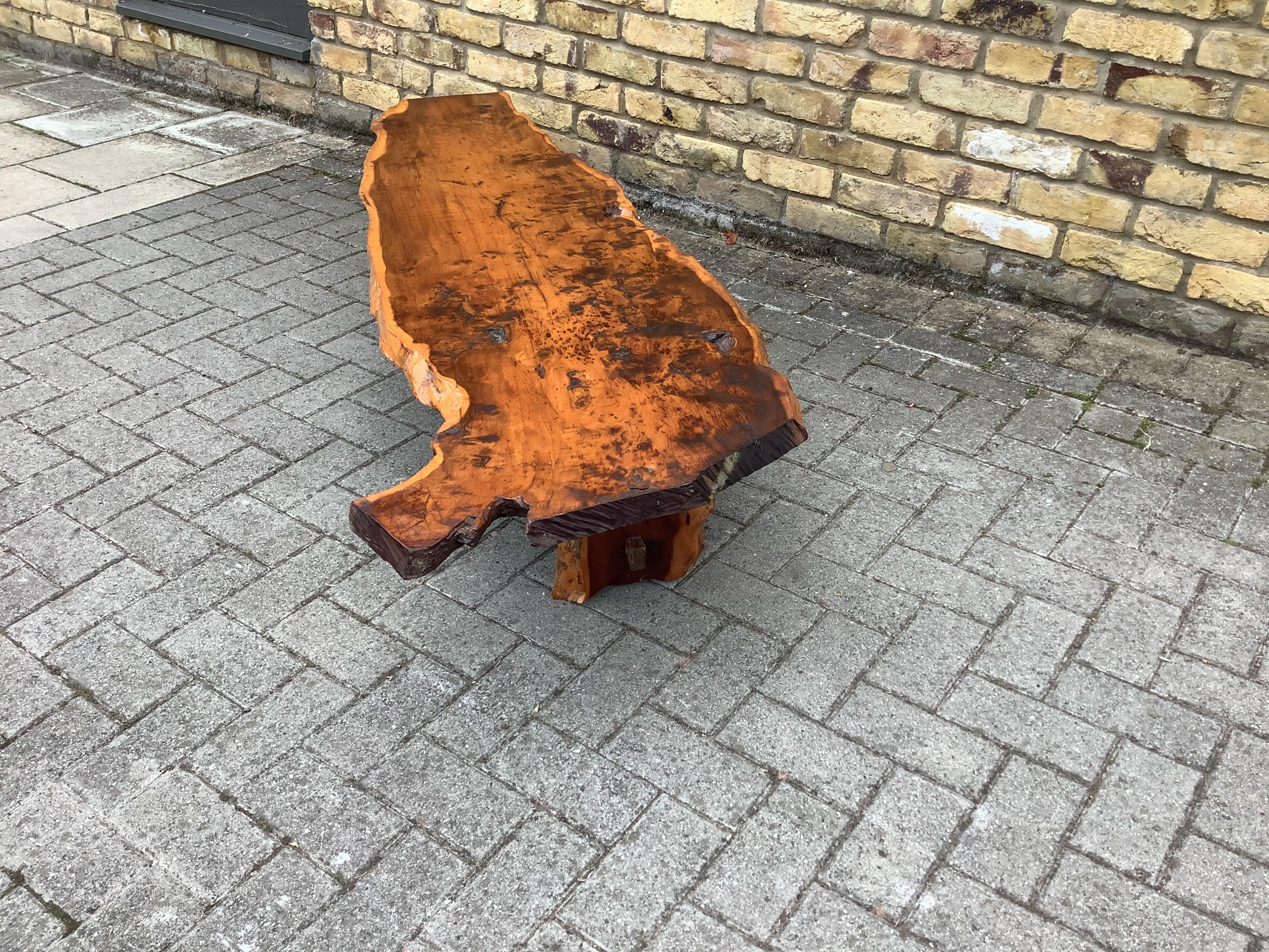 1960's Yew coffee table  2