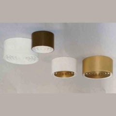 1960s Yki Nummi Model #971-135/25 Brass Flush Mount for Stockmann Orno