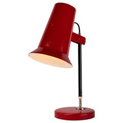 1960s Yki Nummi Series 40-040 Red Table Lamp for Stockman Orno