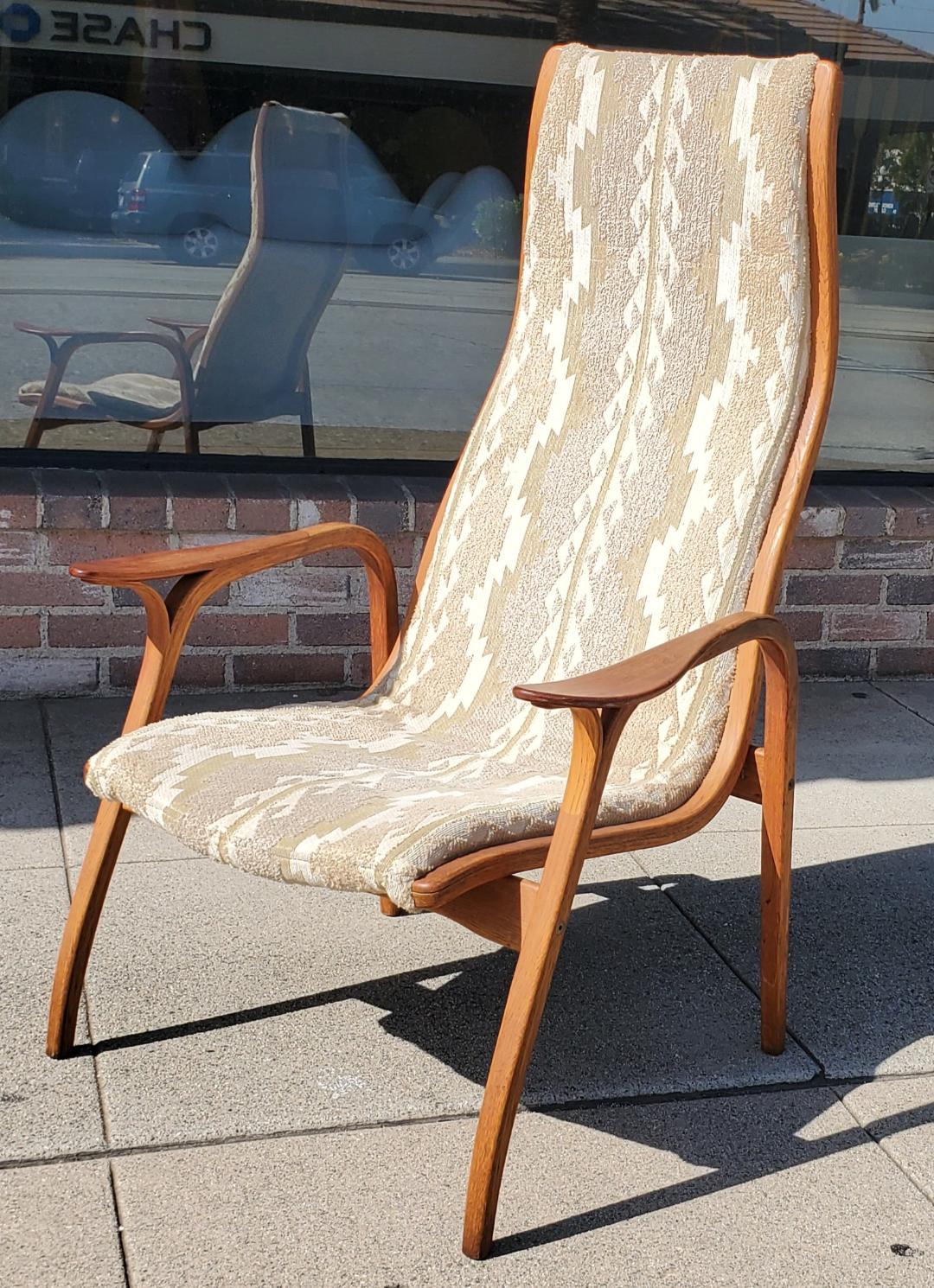 1960s Yngve Ekström Lamino pour chaise suédoise en vente 3