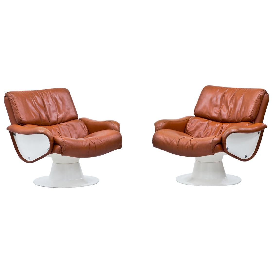 1960s Yrjö Kukkapuro "Saturnus" Lounge Chairs