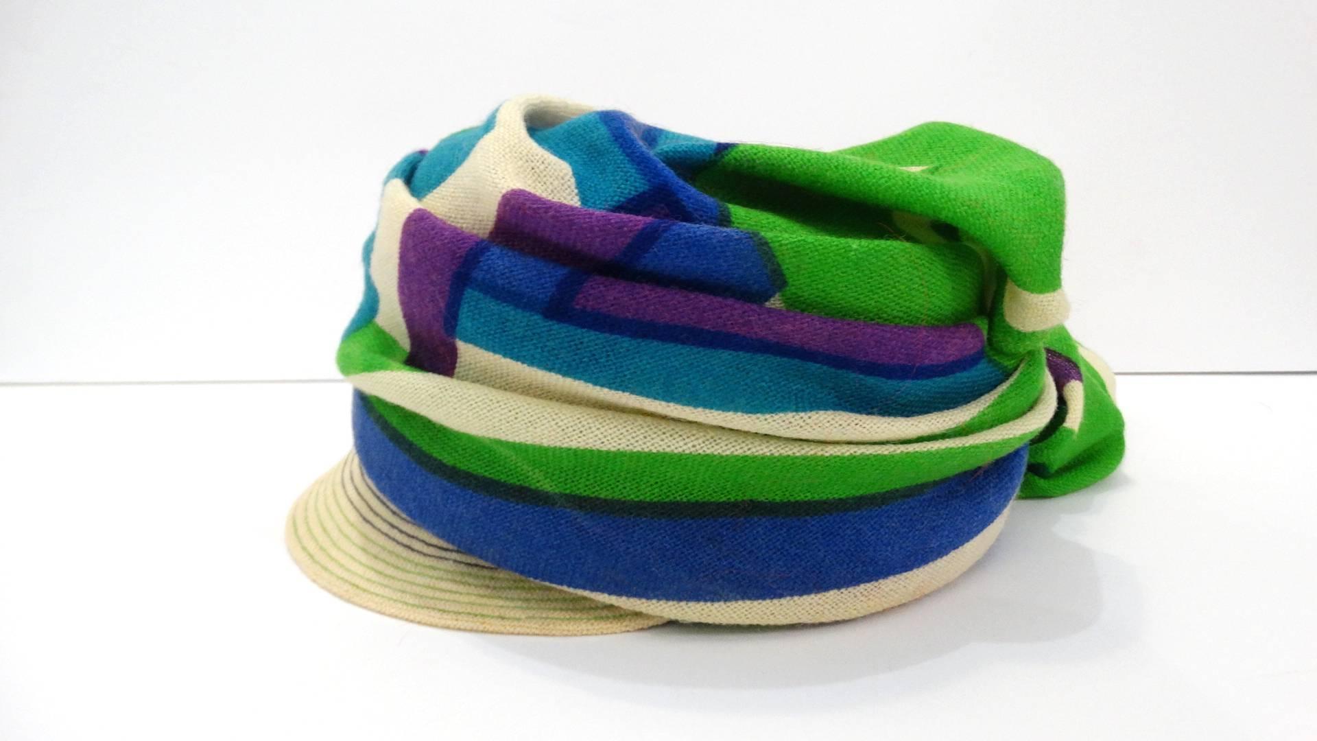 Yves Saint Laurent Headscarf Hat, 1960s  2