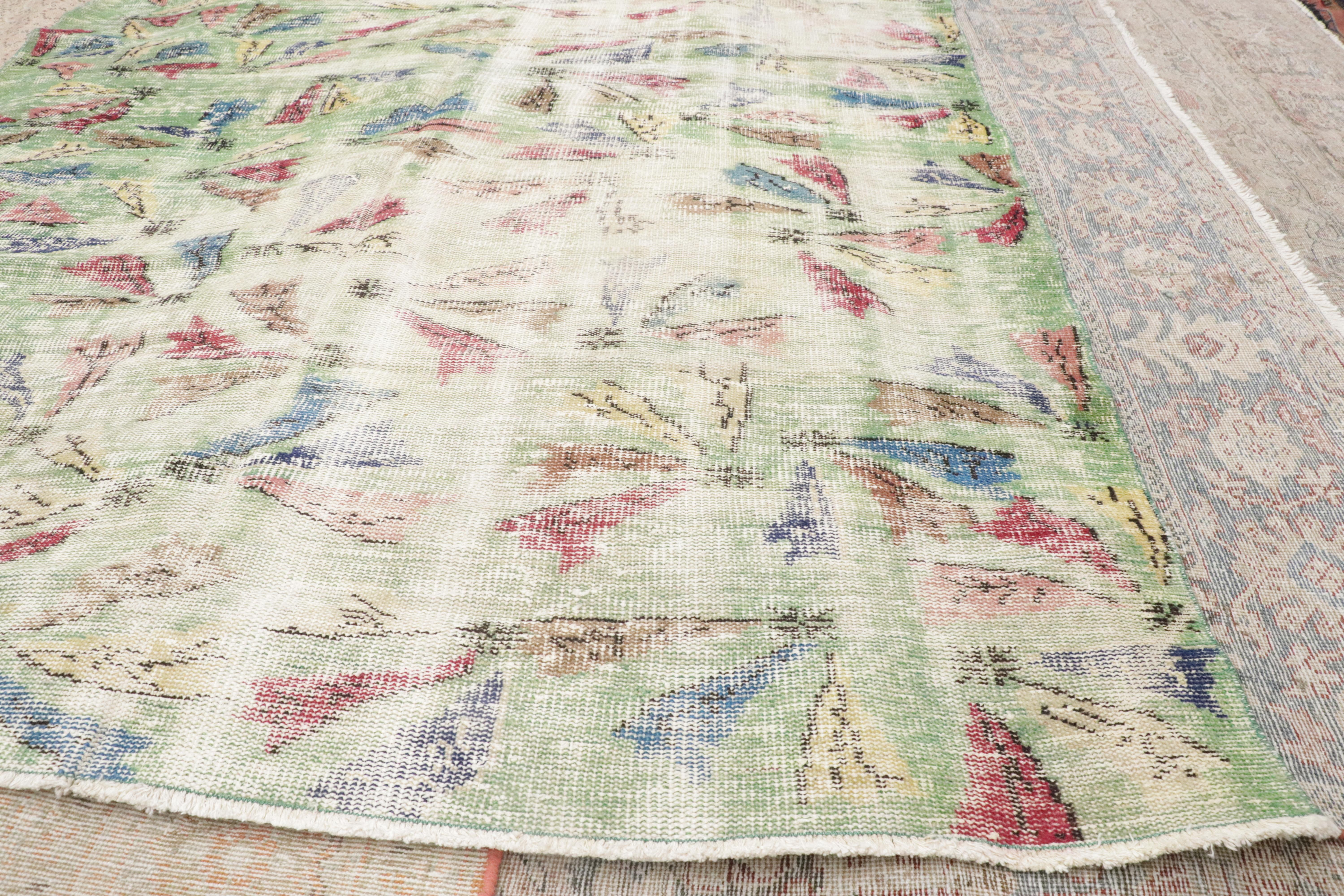 Alfombra Sivas Turca Zeki Muren de 1960 con Estilo Moderno en venta 2