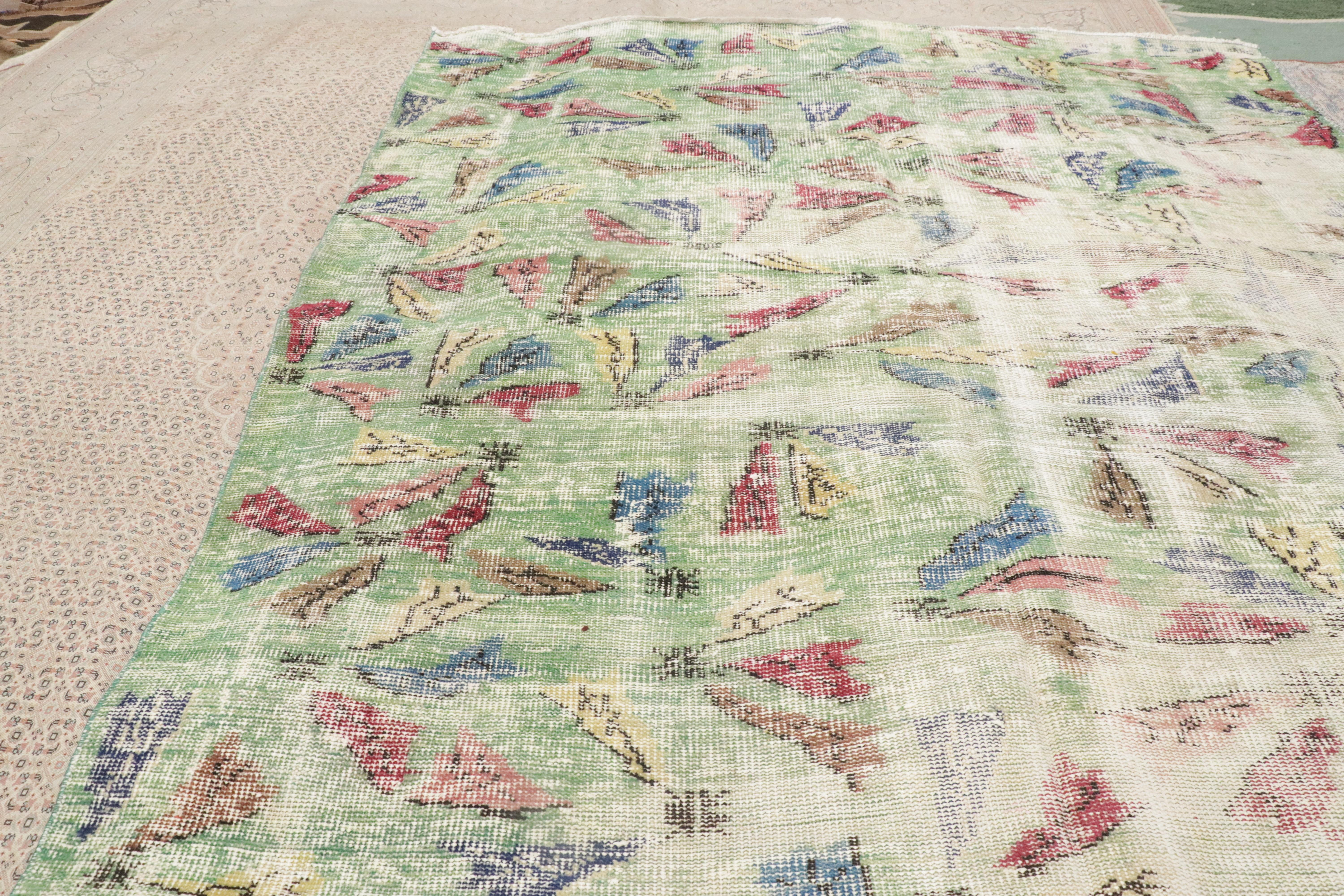 Alfombra Sivas Turca Zeki Muren de 1960 con Estilo Moderno en venta 3