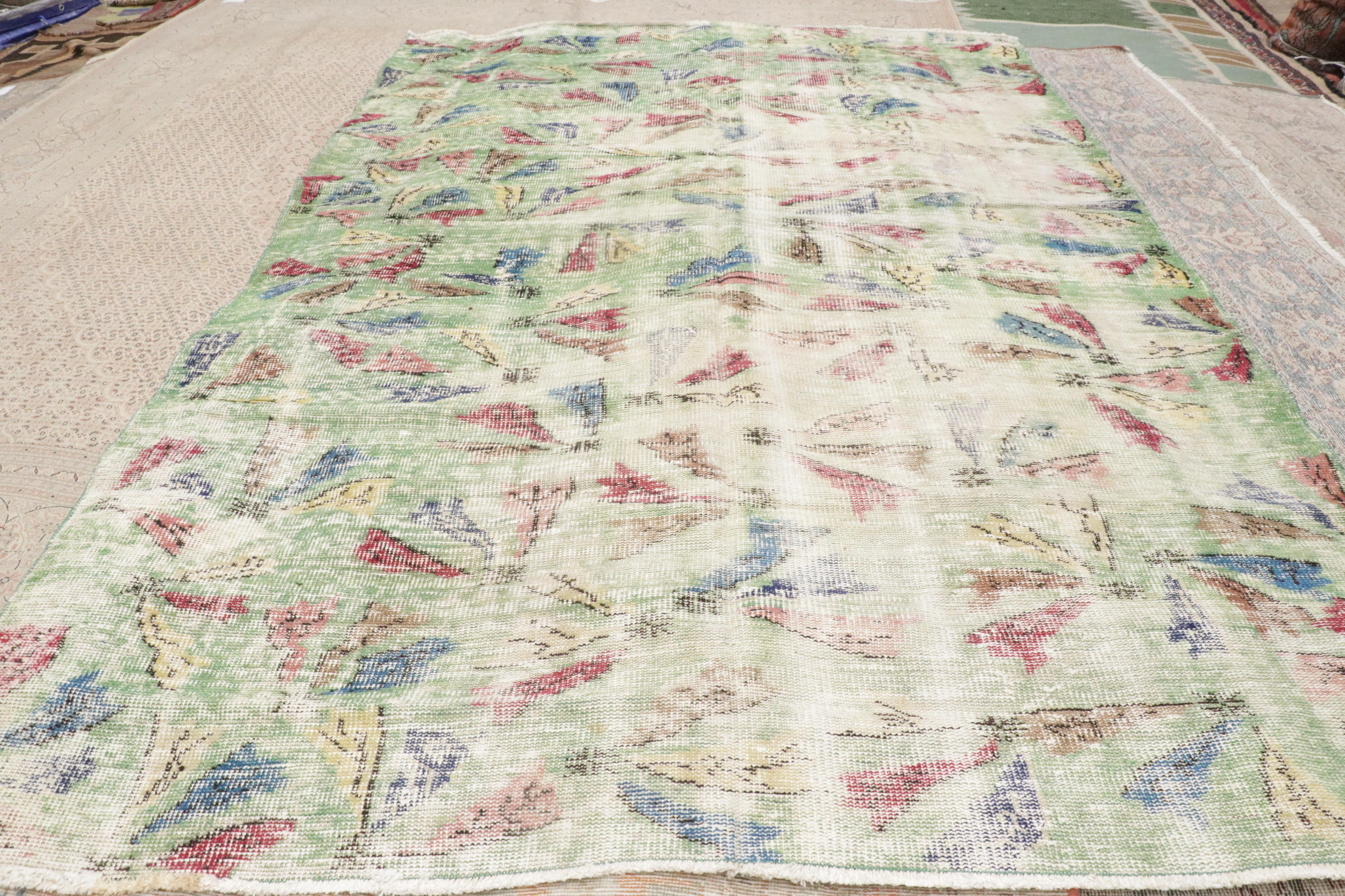 Alfombra Sivas Turca Zeki Muren de 1960 con Estilo Moderno en venta 4